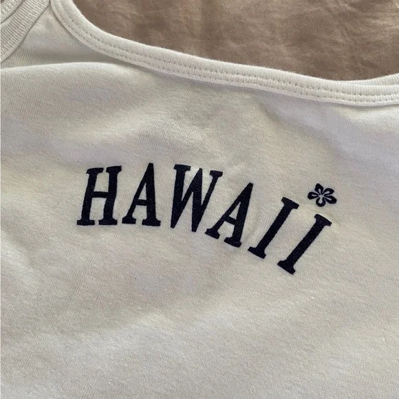 White Hawaii Tank Top - Picture 5 of 8
